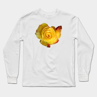 Rose yellow II / Swiss Artwork Photography Long Sleeve T-Shirt